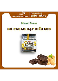 Bơ Ca cao Hạt điều Nutcasla – CÔNG THỨC ĐỨC – nhỏ gọn, tiện lợi, ăn kèm các loại bánh, hạt healthy, mix kèm sữa, bột ngũ cốc