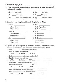 Bài Tập Tiếng Anh 4 (Biên Soạn Theo Bộ Sách Family And Friends 4 National Edition) - HA