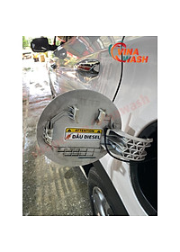 Tem nhựa dán nắp bình xăng, cảnh báo đổ xăng A95, đổ dầu Diesel cho xe hơi