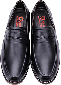 Giày Nam Thắt Nơ Huy Hoàng HT7194 - Đen