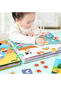 Đồ Chơi Trẻ Em, Sách Bóc Dán 17 Chủ Đề, Học Liệu Bóc Dán Montessori, Asstar Đồ Chơi Giáo Dục Cho Bé