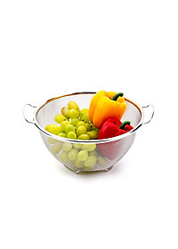 Rổ lưới có quai, rổ lưới inox, rổ lưới có quai và không có quai