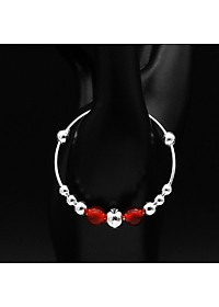 Lắc Tay Lắc Chân Trẻ Em Bạc Hiểu Minh LTE032S