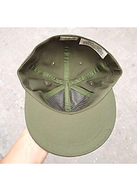 Mũ Lưỡi Trai Lính Mỹ US ARMY U553, Nón Kết Vành Phẳng, Màu Lính, Kiểu Dáng Mũ 6 Múi Phong Cách Soái Ca-HÀNG CHÍNH HÃNG