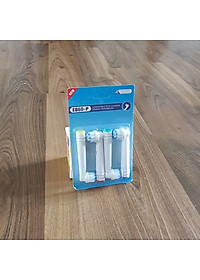 Cho máy Oral B Braun, bộ 4 Đầu Bàn Chải đánh răng điện thay thế MIHOCO EB60-P New Gum Care, sợi cước siêu mềm, cho răng lợi nhạy cảm
