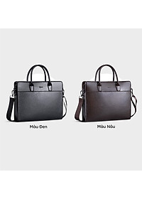 Cặp công sở Trita ( Thời trang nam đựng vừa laptop 13.3 inch - Cặp da TCA21 )