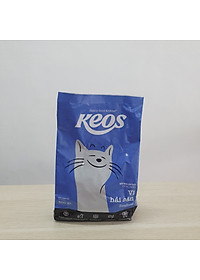 Thức ăn hạt Keos dành cho mèo mọi lứa tuổi vị hải sản gói 400g - 1.5kg