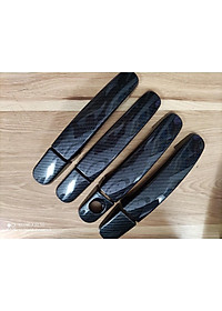 Bộ Ốp Tay Nắm Và Hõm Cửa Vân Carbon Cho Xe Ô Tô - Ford Ranger 2015 - 2021