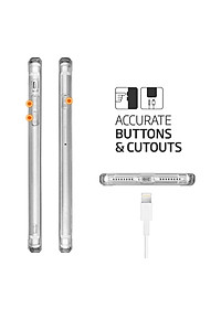 Ốp lưng dẻo silicon cho iPhone SE 2020 / iPhone 7 / iPhone 8 hiệu HOTCASE Ultra Thin (siêu mỏng 0.6mm, chống trầy, chống bụi) - Hàng nhập khẩu