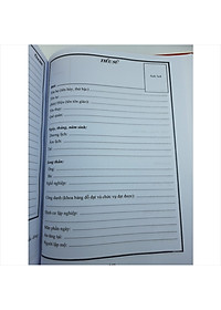 Sách Sổ Tay Ghi Chép Gia Phả Dòng Tộc - Phong Tục Thờ Cúng Tổ Tiên Của Người Việt - V2239D