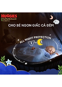 Tã quần Huggies Naturemade ban đêm M58/L44/XL38/XXL26