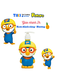 Kem đánh răng Pororo nuốt được cho bé từ 3 tuổi 298gr - Hương dứa