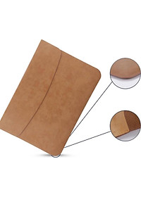 Bao da, túi da, cặp da chống sốc cho macbook, laptop, surface kèm ví đựng phụ kiện 
