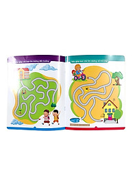 Bộ Vở Viết Xóa Được - Wipe Clean Luyện Viết, Làm Toán Không Sợ Sai ( Bộ 5 Cuốn) - Tặng Kèm 2 Bút