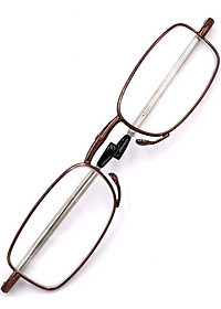 Kính lão gọng xếp 868 màu nâu tròng lão 3 độ_nam