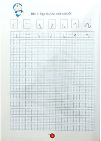 Sách Khởi Đầu Học Viết: Tập Tô Chữ