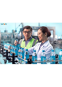 Combo 2 Thùng Nước Tinh Khiết Hoàn Lưu Khoáng SATORI 350ml (24 Chai/Thùng)