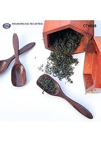 Muỗng Thìa Xúc Trà Gỗ Trắc Cao Cấp Dụng Cụ Trang Trí - CTH596
