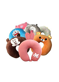 Gối chữ U Nhà của Mẹ thích hợp sử dụng làm gối ngủ văn phòng, gối du lịch kích thước  27x24x6 cm - màu sắc giao ngẫu nhiên