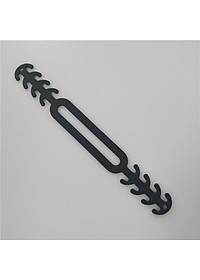 Đai nhựa dẻo đeo dây khẩu trang, Tai giả cao su mềm chống đau tai khi đeo khẩu trang silicon không hôi có lỗ cột tóc