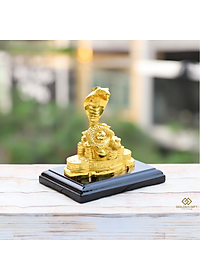 Tượng Rắn phong thủy mạ vàng - Linh vật cho người tuổi Tỵ