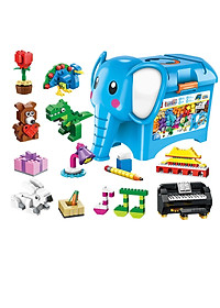 Bộ Lắp Ghép Lego Vuông Đa Chủ Đề Với 460 Chi Tiết - Chính hãng