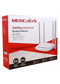 Router Wifi Chuẩn N Mercusys MW325R (300Mbps)  - Hàng Chính Hãng