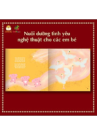 Sách Thơ Âm Nhạc - Cuốn Voi Học Múa Ba-lê - Sách bìa cứng tặng sticker và mã đăng nhập App Cảm thụ âm nhạc