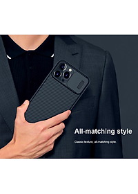 Ốp lưng bảo vệ Camera dành cho iPhone 13/ 13 Pro/ 13 Pro Max chính hãng NILLKIN CamShield - hàng nhập khẩu