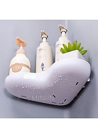 Kệ Đựng Đồ Dùng Hình Tam Giác Gắn Tường Tiện Dụng Cho Nhà Tắm / Nhà Vệ Sinh - Hàng Loại 1 - Chính Hãng MINIIN