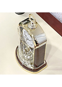 Đồng Hồ Để Bàn Rhythm 4SG713WS23 - Nâu (18.1 x 29.3 x 12.3 cm)