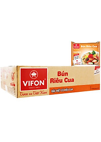 Thùng 30 Gói Bún Riêu Cua VIFON (80g x 30 gói)