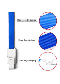  Dây đeo thẻ lụa  6722 1.5cm (12) - Bịch