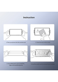 Miếng dán màn hình cho Samsung Galaxy S23 Ultra/ S23 Plus Nillkin Impact Resistant Curved Film (Bộ 2 Miếng) - Hàng Chính Hãng