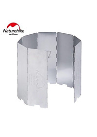 Đồ cắm trại tấm chắn gió bếp Naturehike campoutvn du lịch dã ngoại kín không rỉ sét xếp gấp gọn A125
