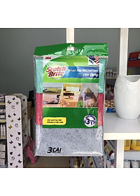 Bộ 3 khăn lau bếp đa năng tiện dụng Microfiber Scotch-Brite 3M KL-BEP3
