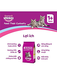 Đồ Ăn Cho Mèo Lớn Whiskas Vị Cá Biển Túi 480g