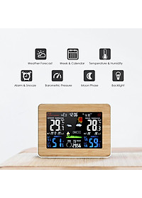 Trạm thời tiết không dây màng hình LCD