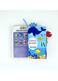 Sách Vải Tương Tác Cho Bé Đoán Đuôi Con Vật - Khám Phá Đại Dương