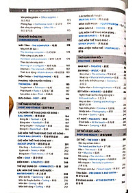 Combo 2 sách Từ điển hình ảnh Tam Ngữ Trung Anh Việt – Visual English Vietnamese Chinese Trilingual Dictionary +Phát triển từ vựng tiếng Trung Ứng dụng (in màu) (Có Audio nghe) +DVD tài liệu 