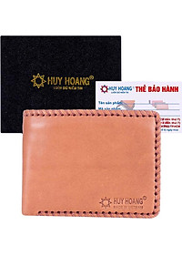 Ví Nam Đan Viền Huy Hoàng HT2134 (12.5 x 10 cm) - Da Bò