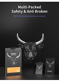 Miếng Dán Cường Lực Mipow Kingbull Chống Nhìn Trộm Premium HD (2.7D) iPhone 13 Mini / iPhone 13/ iPhone 13 Pro/ iPhone 13 ProMax_ Hàng Chính Hãng