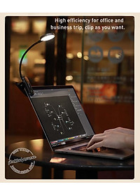 Đèn đọc sách kẹp bàn BASEUS Comfort Reading Mini Clip Lamp không dây cảm ứng