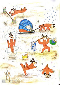 Sách Nhà Lãnh Đạo Nhí - Kĩ Năng Kiểm Soát Bản Thân - Ai Kéo Cỗ Xe Trượt Tuyết