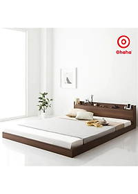 [Kèm Ảnh Thực Tế - Miễn phí vận chuyển & Lắp đặt] Giường ngủ bệt thông minh kiểu Nhật cao cấp gỗ công nghiệp Ohaha - GB013
