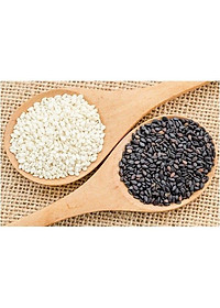 Hạt Mè Đen, Mè Trắng Hữu Cơ 500g VietTin Mart