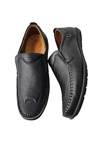 Giày Lười Nam Tăng Chiều Cao Da Bò Thật BIGGBEN Cao Cấp GM270