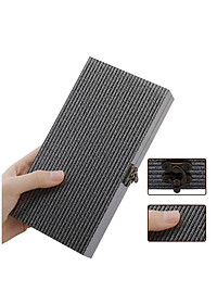 Bộ lấy Ráy Tai,Dụng Cụ Lấy Ráy Tai Massa Tai 20 Món Hộp Gỗ Mun,Tích Hợp Lấy Ráy Tai Có Đèn Cao Cấp