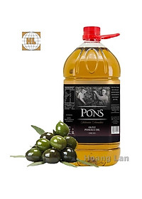 Dầu Olive Pons Pomace PONS 5L - Tây Ban Nha (chai nhựa-chuyên dùng cho nấu nướng)