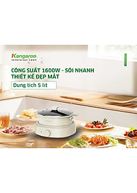 Nồi lẩu đa năng Kangaroo KGEH50N2B - Hàng chính hãng